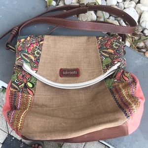 Sak colorful cross-body purse